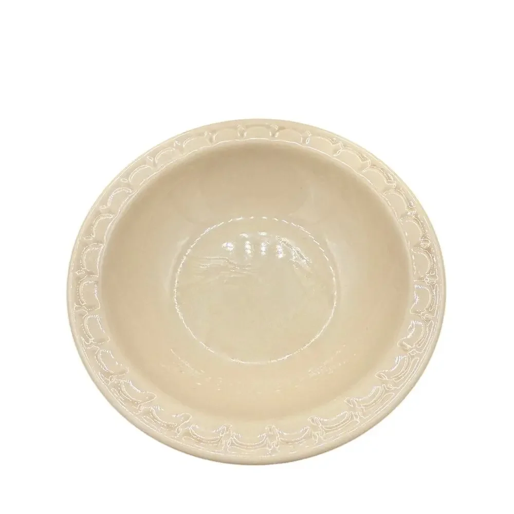 Set Of 7 Vintage Syracuse China U.S.A. serving Bowls beige - Picture 2 of 3